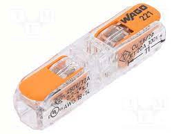 Clema LINIE Transparenta 2 fire litat Wago 221-2411