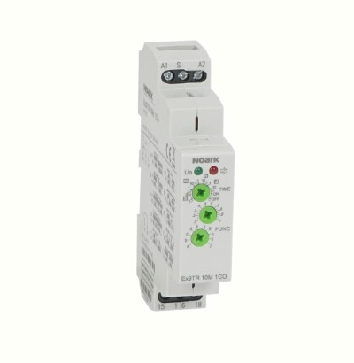 NRK.Ex9TR 10M 1CO - Releu de timp multifuctional, 10 functii, contact 16A, 1CO 12-240V AC/DC