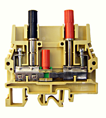 SCHR-IK170006 - Clemă De Curent Tip Scb.6/Cd 0,5-10 Mm² Cu Fise De Testare