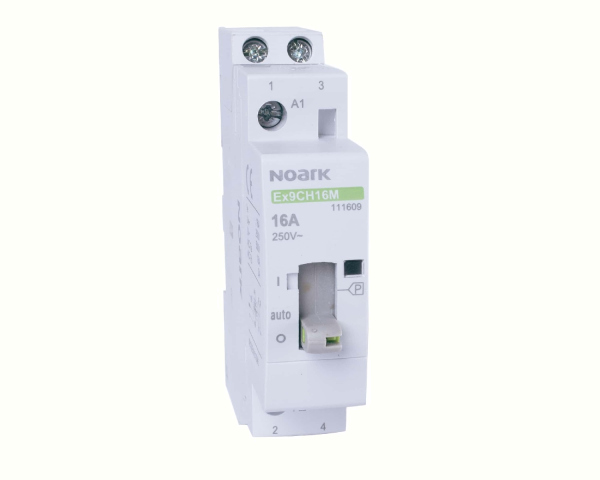 NRK.Ex9CH20M 20 230V EU - Contactor modular si cu comutare manuala , 20A , 220-240V AC, 2 NO contacte