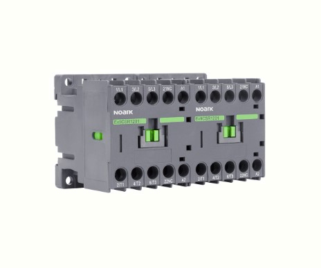 NRK.Ex9CSR12 4P 230V - Mini-Contactor inversor, 4-poli, 12A AC-3, cont. 230 V AC