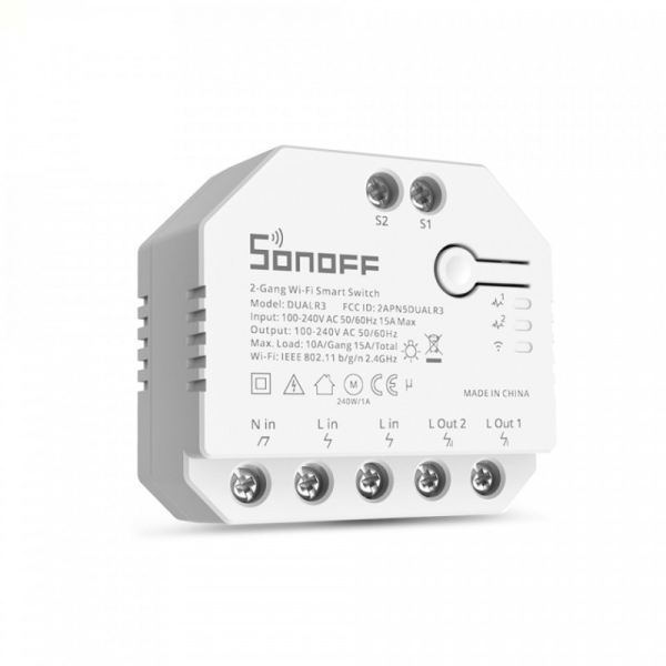 SONOFF-Releu Dual R3 Wifi 2 Canale