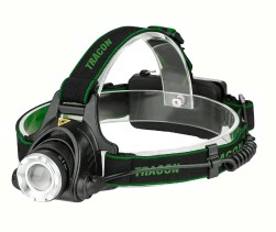 TR.HL500B - Lanterna frontala,cu acumulat., unghi luminos reglabil, 4.5W 5H 3.7V