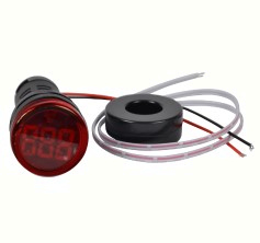 TR.NYG3-AG - Ampermetru, Indicator Led , 1-100A, Um=230VAC, d=22mm