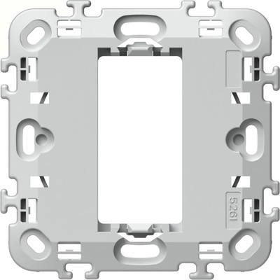 TEM-NM11-U - Suport Fixare plastic, 1 modul, Simplu