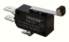 TR.KW3-51 - Limitator, 1×CO 10(3)A/230V, 28mm, 6,3x0,8 mm, IP00