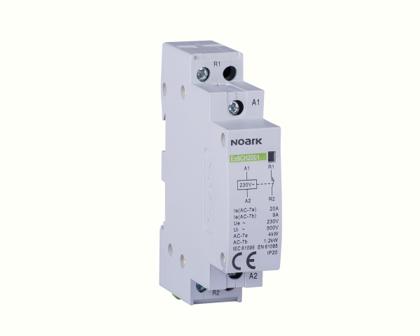 NRK.Ex9CH25 20 230V 50/60Hz - Contactor de instalare, 25 A, cont. 230V, 2 NO contacte