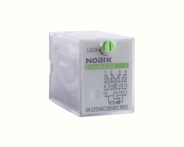 NRK.Ex9JM4L03 230VAC - Releu Plug-in 3 A, 230 V AC, 4 contacte