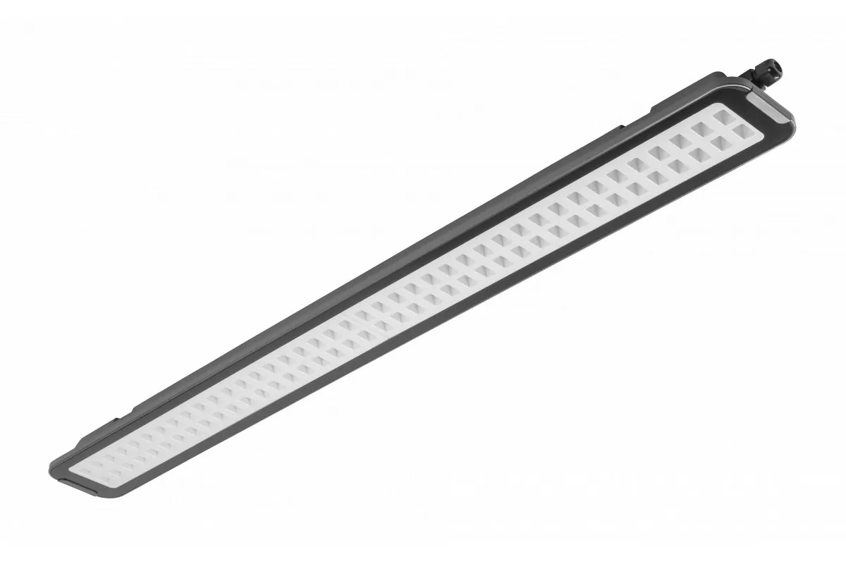 GTV-LD-LUNAR120-80 - Corp iluminat etans LED, asimetric, 80W, 8000 lumeni, aplicat, 4000k, gri, IP66, 1200mm