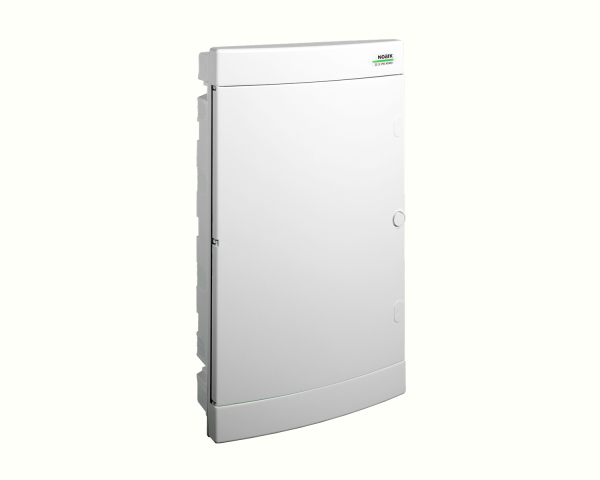 NRK.PNF 48W - Cofret de distributie din plastic, montare incastrata, usa alba, IP40, 3 rânduri, 4x12 module