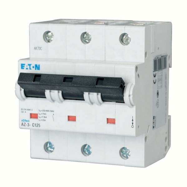 ETN.AZ-3-C80 - Circuit breaker AZ, char C, 3-pole, In=80A, Icu=20kA