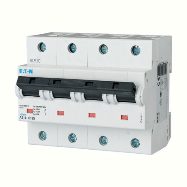 ETN.AZ-4-C80 - Circuit breaker AZ, char C, 4-pole, In=80A, Icu=20kA